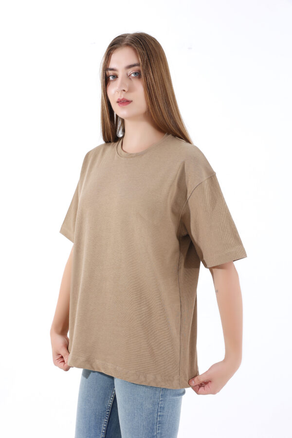 Oversized T-shirt – Coffee Unisex